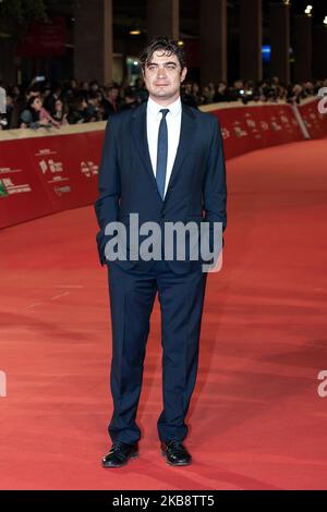 Riccardo Scamarcio attends the 'Il Ladro di Giorni' red carpet during the 14th Rome Film Festival on October 20, 2019 in Rome, Italy. (Photo by Mauro Fagiani/NurPhoto) Stock Photo