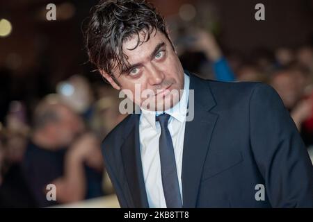 Riccardo Scamarcio attends the 'Il Ladro di Giorni' red carpet during the 14th Rome Film Festival on October 20, 2019 in Rome, Italy. (Photo by Mauro Fagiani/NurPhoto) Stock Photo