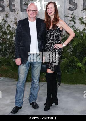 WESTWOOD, LOS ANGELES, CALIFORNIA, USA - OCTOBER 21: Robert Kondrk arrives at the World Premiere Of Apple TV+'s 'See' held at the Fox Village Theater on October 21, 2019 in Westwood, Los Angeles, California, United States. (Photo by Xavier Collin/Image Press Agency/NurPhoto) Stock Photo