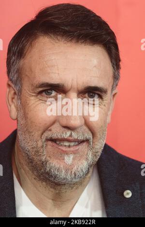 Gabriel Batistuta attends the photocall of the movie ''El Numero Nueve'' during the Alice nella Citta Festival on October 23, 2019 in Rome, Italy. (Photo by Luca Carlino/NurPhoto) Stock Photo