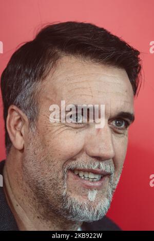 Gabriel Batistuta attends the photocall of the movie ''El Numero Nueve'' during the Alice nella Citta Festival on October 23, 2019 in Rome, Italy. (Photo by Luca Carlino/NurPhoto) Stock Photo