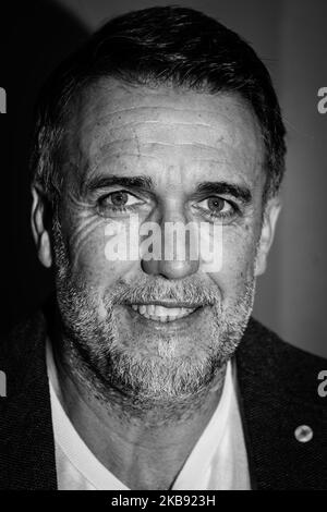 Gabriel Batistuta attends the photocall of the movie ''El Numero Nueve'' during the Alice nella Citta Festival on October 23, 2019 in Rome, Italy. (Photo by Luca Carlino/NurPhoto) Stock Photo