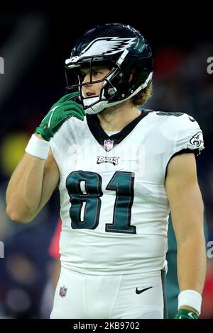 Philadelphia Eagles' Grant Calcaterra in action during an NFL football  game, Monday, Nov. 14, 2022, in Philadelphia. (AP Photo/Matt Rourke Stock  Photo - Alamy