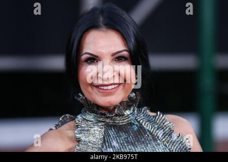 Kathrine Narducci attending the premiere of Netflix's The Irishman, in