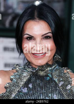 Kathrine Narducci arrives at THE IRISHMAN Los Angeles Premiere held at