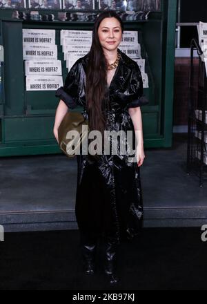 HOLLYWOOD, LOS ANGELES, CALIFORNIA, USA - OCTOBER 24: China Chow arrives at the Premiere Of Netflix's 'The Irishman' held at TCL Chinese Theatre IMAX on October 24, 2019 in Hollywood, Los Angeles, California, United States. (Photo by David Acosta/Image Press Agency/NurPhoto) Stock Photo