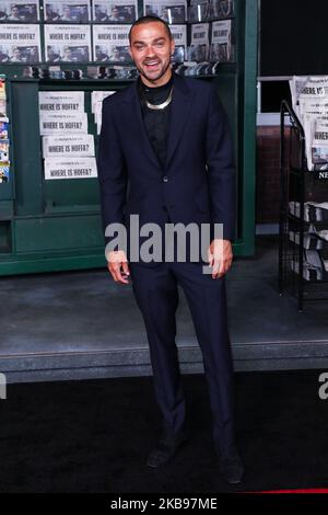 HOLLYWOOD, LOS ANGELES, CALIFORNIA, USA - OCTOBER 24: Jesse Williams arrives at the Premiere Of Netflix's 'The Irishman' held at TCL Chinese Theatre IMAX on October 24, 2019 in Hollywood, Los Angeles, California, United States. (Photo by David Acosta/Image Press Agency/NurPhoto) Stock Photo