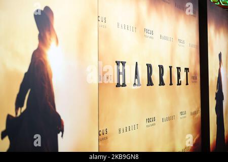 LOS ANGELES, CALIFORNIA, USA - OCTOBER 29: Atmosphere at the Los Angeles Premiere Of Focus Features' 'Harriet' held at The Orpheum Theatre on October 29, 2019 in Los Angeles, California, United States. (Photo by Xavier Collin/Image Press Agency/NurPhoto) Stock Photo