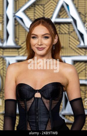 Elz the Witch attends the "Black Panther: Wakanda Forever" European
