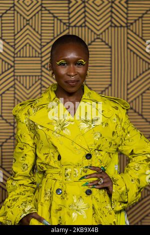 London, UK.  3 November 2022. Cynthia Erivo attends the European premiere of the movie ‘Black Panther Wakanda Forever’ at Cineworld Leicester Square. Credit: Stephen Chung / EMPICS / Alamy Live News Stock Photo