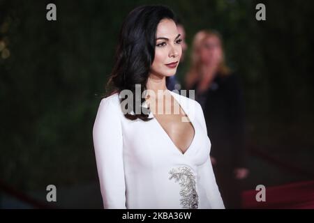 HOLLYWOOD, LOS ANGELES, CALIFORNIA, USA - NOVEMBER 04: Actress Moran Atias arrives at the Los Angeles Premiere Of 20th Century Fox's 'Ford v Ferrari' held at the TCL Chinese Theatre IMAX on November 4, 2019 in Hollywood, Los Angeles, California, United States. (Photo by Xavier Collin/Image Press Agency/NurPhoto) Stock Photo