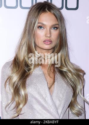 LOS ANGELES, CA - NOVEMBER 7: Romee Strijd, at boohoo x All That Glitters  Launch Party at Nightingale in Los Angeles, California on November 7, 2019.  Credit Faye Sadou/MediaPunch Stock Photo - Alamy