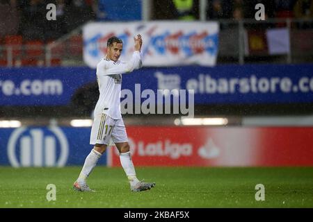 Lucas Vazquez of Real Madrid CF seen in action during the 2024/2025 ...