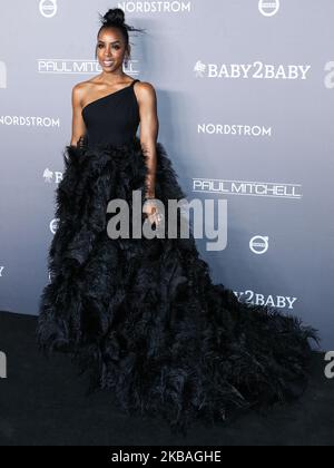 CULVER CITY, LOS ANGELES, CALIFORNIA, USA - NOVEMBER 09: Singer Kelly Rowland arrives at the 2019 Baby2Baby Gala held at 3Labs on November 9, 2019 in Culver City, Los Angeles, California, United States. (Photo by Xavier Collin/Image Press Agency/NurPhoto) Stock Photo