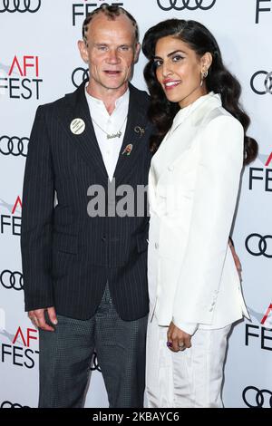 HOLLYWOOD, LOS ANGELES, CALIFORNIA, USA - NOVEMBER 14: Flea arrives at the AFI FEST 2019 - Opening Night Gala - Premiere Of Universal Pictures' 'Queen And Slim' held at the TCL Chinese Theatre IMAX on November 14, 2019 in Hollywood, Los Angeles, California, United States. (Photo by Xavier Collin/Image Press Agency/NurPhoto) Stock Photo