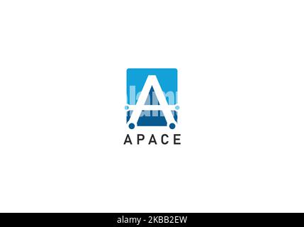 Letter A logo icon design template elements - Illustration Stock Vector