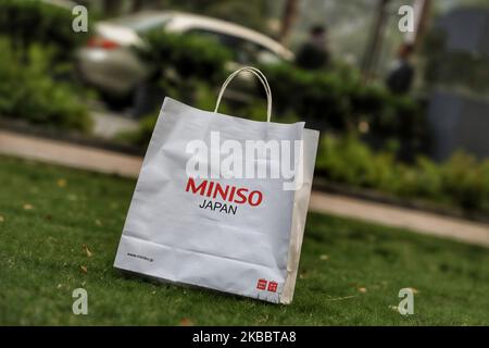 Miniso discount paper bag