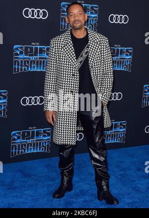 HOLLYWOOD, LOS ANGELES, CALIFORNIA, USA - DECEMBER 04: Actor Will Smith arrives at the Los Angeles Premiere Of 20th Century Fox's 'Spies In Disguise' held at the El Capitan Theatre on December 4, 2019 in Hollywood, Los Angeles, California, United States. (Photo by Image Press Agency/NurPhoto) Stock Photo