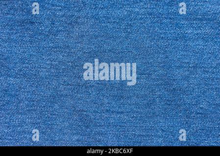 Blue denim texture background Stock Photo