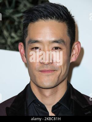 WEST HOLLYWOOD, LOS ANGELES, CALIFORNIA, USA - DECEMBER 05: Actor Mike Moh arrives at the 2019 GQ Men Of The Year Party held at The West Hollywood EDITION Hotel on December 5, 2019 in West Hollywood, Los Angeles, California, United States. (Photo by Xavier Collin/Image Press Agency/NurPhoto) Stock Photo