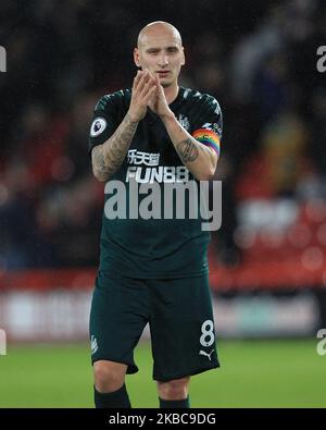Jonjo Shelvey #8 of Newcastle United during the game Stock Photo