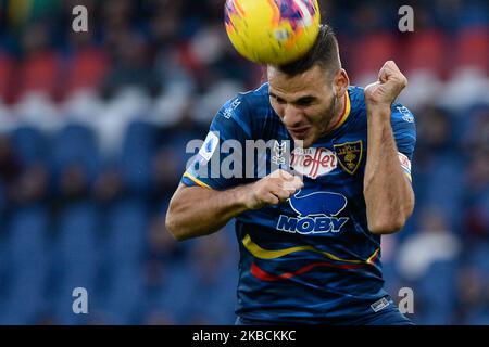 Panagiotis Tachtsidis during the Italian Serie A football match between SS Lazio and Lecce at the Olympic Stadium in Rome, on november 10, 2019. (Photo by Silvia Lore/NurPhoto) Stock Photo