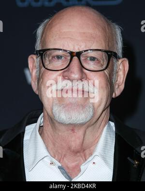 HOLLYWOOD, LOS ANGELES, CALIFORNIA, USA - DECEMBER 16: Frank Oz arrives at the World Premiere Of Disney's 'Star Wars: The Rise Of Skywalker' held at the El Capitan Theatre on December 16, 2019 in Hollywood, Los Angeles, California, United States. (Photo by Xavier Collin/Image Press Agency/NurPhoto) Stock Photo