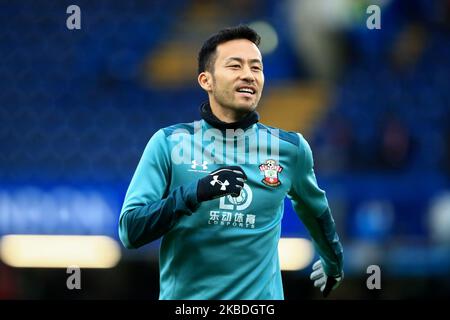 Southamptons Maya Yoshida during the Premier League match between Chelsea and Southampton at Stamford Bridge, London on Thursday 26th December 2019. (Photo by Leila Coker/MI News/NurPhoto) Stock Photo