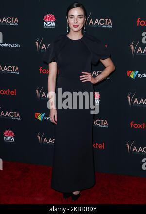 WEST HOLLYWOOD, LOS ANGELES, CALIFORNIA, USA - JANUARY 03: Ashleigh Brewer arrives at the 9th Annual Australian Academy Of Cinema And Television Arts (AACTA) International Awards held at SkyBar at the Mondrian Los Angeles on January 3, 2020 in West Hollywood, Los Angeles, California, United States. (Photo by Xavier Collin/Image Press Agency/NurPhoto) Stock Photo