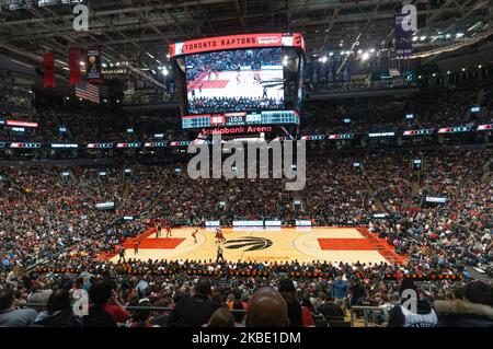 Torontos Scotiabank Arena Facing Gate 6 Stock Photo 1210776718