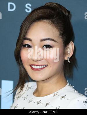 SANTA MONICA, LOS ANGELES, CALIFORNIA, USA - JANUARY 12: Karen Fukuhara arrives at the 25th Annual Critics' Choice Awards held at the Barker Hangar on January 12, 2020 in Santa Monica, Los Angeles, California, United States. (Photo by Xavier Collin/Image Press Agency/NurPhoto) Stock Photo