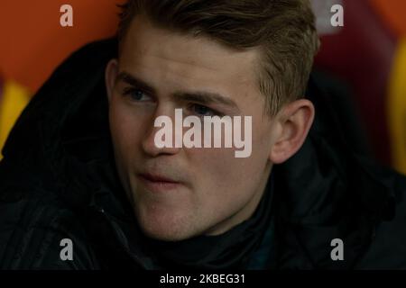 Matthijis de Light of Juventus FC during the Italian Serie A 2019/2020 match between AS Roma and Juventus FC at Stadio Olimpico on January 12, 2020 in Rome, Italy. (Photo by Danilo Di Giovanni/NurPhoto) Stock Photo