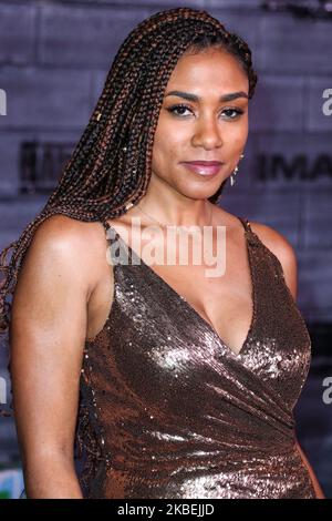 HOLLYWOOD, LOS ANGELES, CALIFORNIA, USA - JANUARY 14: Bianca Bethune arrives at the Los Angeles Premiere Of Columbia Pictures' 'Bad Boys For Life' held at the TCL Chinese Theatre IMAX on January 14, 2020 in Hollywood, Los Angeles, California, United States. (Photo by Xavier Collin/Image Press Agency/NurPhoto) Stock Photo