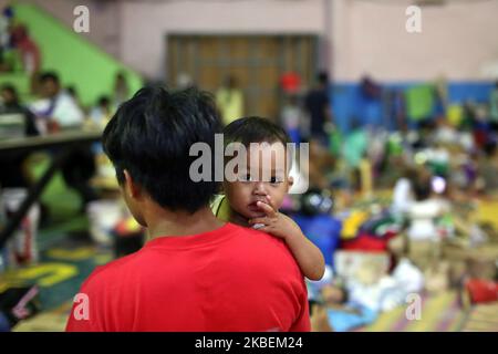 Child, Taal Volcano, Philippines Stock Photo - Alamy