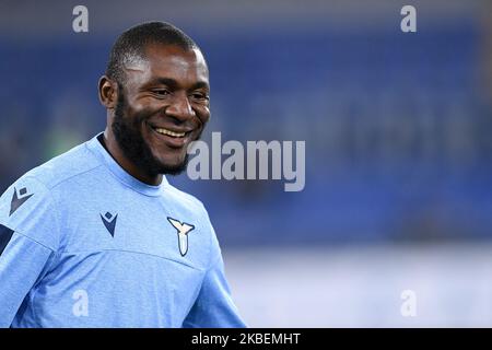 Joseph Minala of SS Lazio during the Italian Cup match between Lazio and Cremonese at Stadio Olimpico, Rome, Italy on 14 January 2020. (Photo by Giuseppe Maffia/NurPhoto) Stock Photo