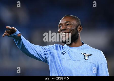 Joseph Minala of SS Lazio during the Italian Cup match between Lazio and Cremonese at Stadio Olimpico, Rome, Italy on 14 January 2020. (Photo by Giuseppe Maffia/NurPhoto) Stock Photo