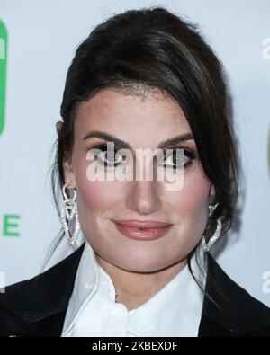 HOLLYWOOD, LOS ANGELES, CALIFORNIA, USA - JANUARY 18: Idina Menzel arrives at the 31st Annual Producers Guild Awards held at the Hollywood Palladium on January 18, 2020 in Hollywood, Los Angeles, California, United States. (Photo by Xavier Collin/Image Press Agency/NurPhoto) Stock Photo
