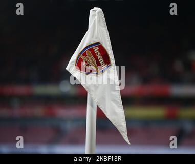 Arsenal Corner Flag during English Premier League match between Arsenal and Sheffield United on January 18 2020 at The Emirates Stadium, London, England. (Photo by Action Foto Sport/NurPhoto)