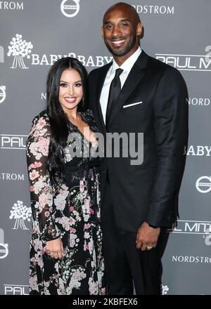 (FILE) Kobe Bryant Dies At 41. CULVER CITY, LOS ANGELES, CALIFORNIA, USA - NOVEMBER 10: Vanessa Laine Bryant and husband/American basketball player Kobe Bryant arrive at the 2018 Baby2Baby Gala held at 3Labs on November 10, 2018 in Culver City, Los Angeles, California, United States. (Photo by Xavier Collin/Image Press Agency/NurPhoto) Stock Photo