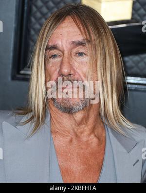 LOS ANGELES, CALIFORNIA, USA - JANUARY 26: Iggy Pop arrives at the 62nd Annual GRAMMY Awards held at Staples Center on January 26, 2020 in Los Angeles, California, United States. (Photo by Xavier Collin/Image Press Agency/NurPhoto) Stock Photo