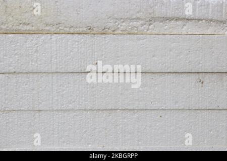 White Styrofoam sheets lying on each other Stock Photo