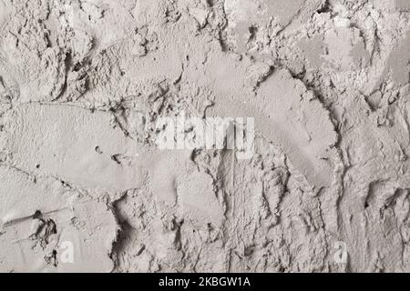 Wall background is a fresh cement industry Stock Photo