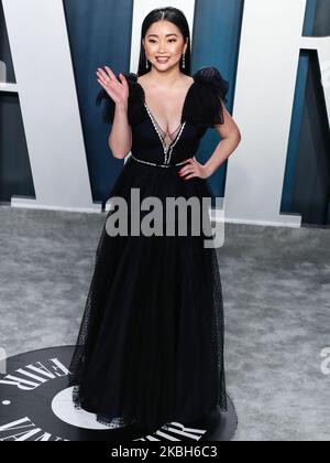 BEVERLY HILLS, LOS ANGELES, CALIFORNIA, USA - FEBRUARY 09: Actress Lana Condor arrives at the 2020 Vanity Fair Oscar Party held at the Wallis Annenberg Center for the Performing Arts on February 9, 2020 in Beverly Hills, Los Angeles, California, United States. (Photo by Xavier Collin/Image Press Agency/NurPhoto) Stock Photo