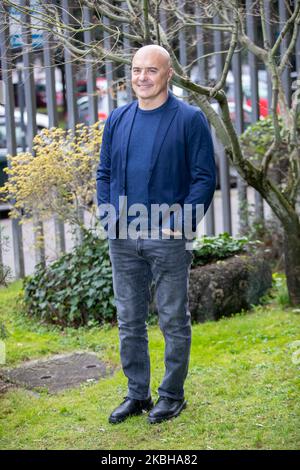 Luca Zingaretti attends the 'Il Commissario Montalbano' Photocall in Rome, Italy, on February 20, 2020. (Photo by Mauro Fagiani/NurPhoto) Stock Photo