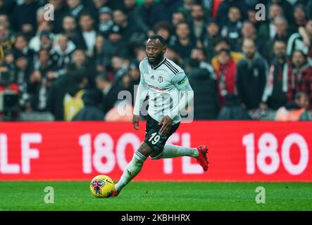 ISTANBUL - Georges Kevin NKoudou of Besiktas JK during the Turkish Super  Lig match between Besiktas AS and Kasimpasa AS at Vodafone Park on January  7, 2023 in Istanbul, Turkey. AP