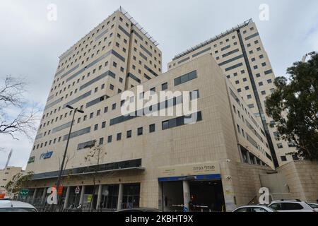 A general view of the Ministry for Health HQ in Jerusalem Center. On Monday, February 24, 2020, in Jerusalem, Israel. (Photo by Artur Widak/NurPhoto) Stock Photo