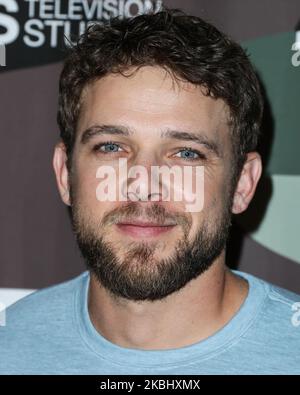 HOLLYWOOD, LOS ANGELES, CALIFORNIA, USA - FEBRUARY 25: Max Thieriot arrives at the Los Angeles Premiere Of CBS Television Studios' 'SEAL Team' held at ArcLight Cinemas Hollywood on February 25, 2020 in Hollywood, Los Angeles, California, United States. (Photo by Xavier Collin/Image Press Agency/NurPhoto) Stock Photo