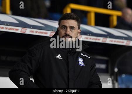 Pep Clotet during the Sky Bet Championship match between Millwall and Birmingham City at The Den on February 26, 2020 in London, England. (Photo by MI News/NurPhoto) Stock Photo