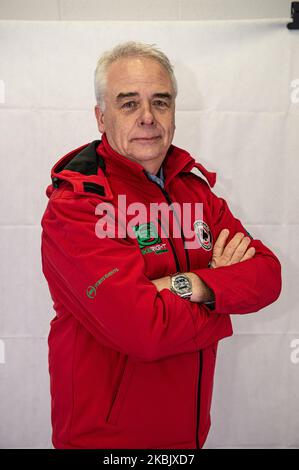 Robin Southwell, Co-Owner of Belle Vue Speedway during The Belle Vue Speedway Media Day, at The National Speedway Stadium, Manchester, on Thursday 12 March 2020. (Photo by Ian Charles/MI News/NurPhoto) Stock Photo