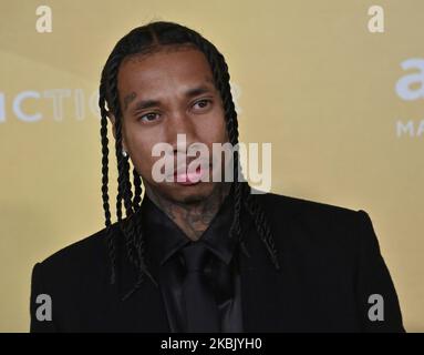 Los Angeles, United States. 03rd Nov, 2022. Tyga attends the 2022 amfAR Gala Los Angeles at the Pacific Design Center in West Hollywood, California on Thursday, November 3, 2022. Since 1985, amfAR has invested nearly $600 million in its programs and has awarded more than 3,500 grants to research teams worldwide. Photo by Jim Ruymen/UPI Credit: UPI/Alamy Live News Stock Photo